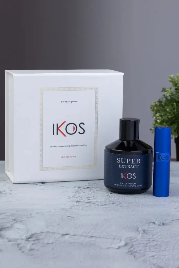 IKOS GIFT SET MEN SUPER EXTRACT + ATOMISER 