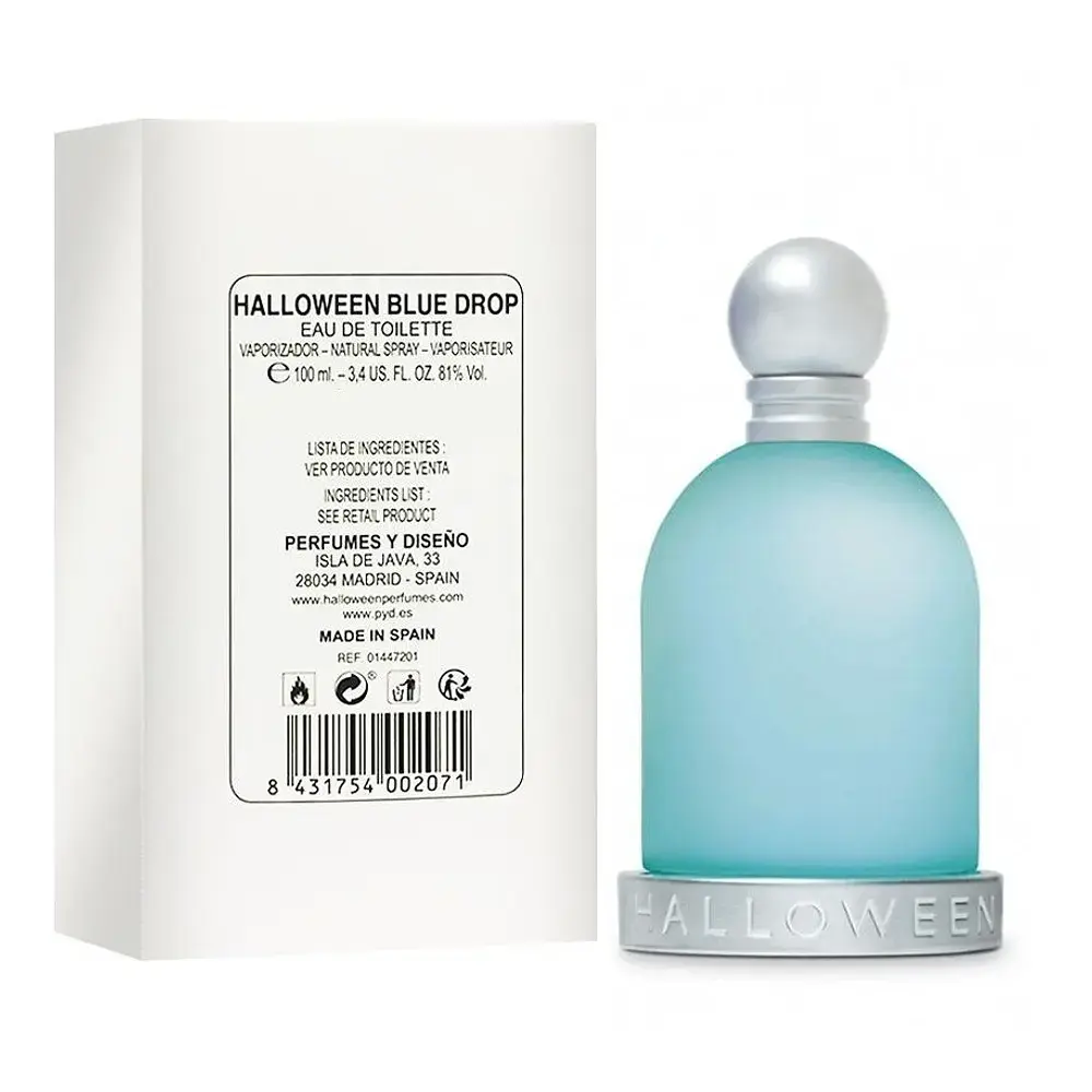 POZO HALLOWEEN BLUE DROP WOMEN EDT 100ML TESTER