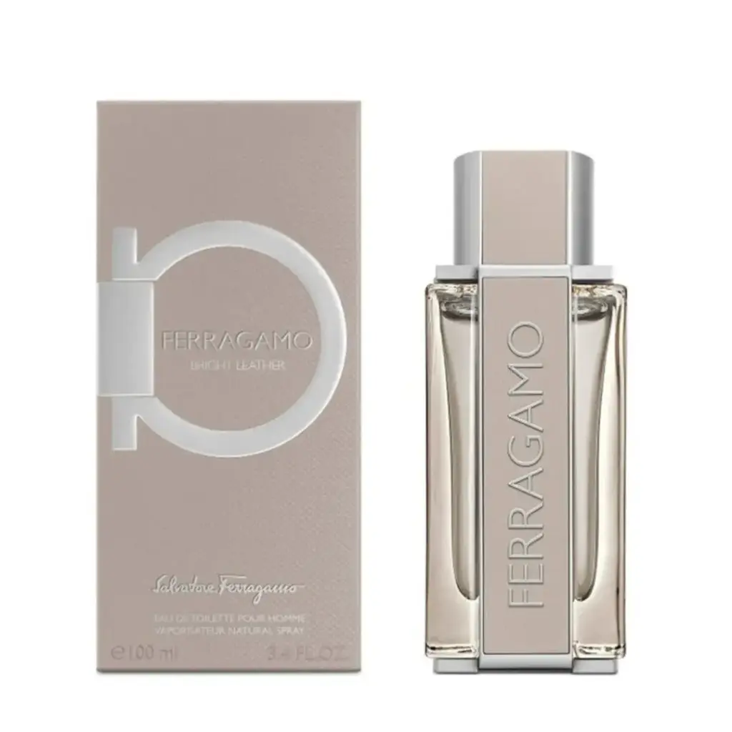 FERRAGAMO BRIGHT LEATHER MEN EDT 100ML
