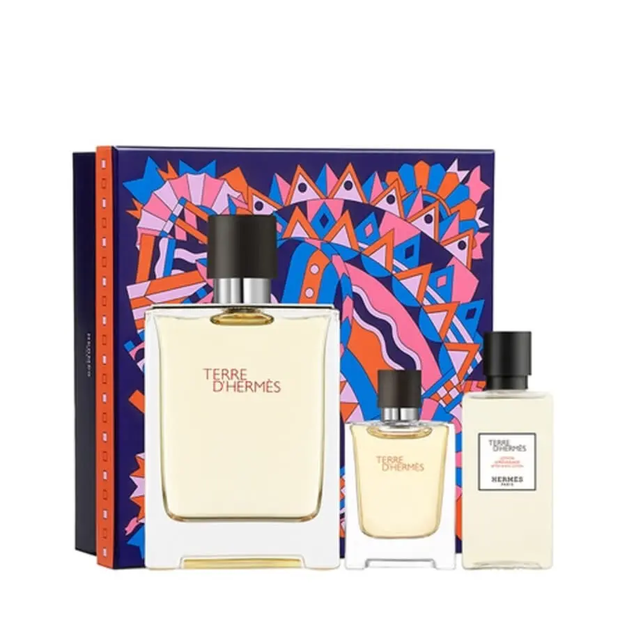 TERRE D HERMES SET ( EDT100+EDT12.5+ASL40 ML )