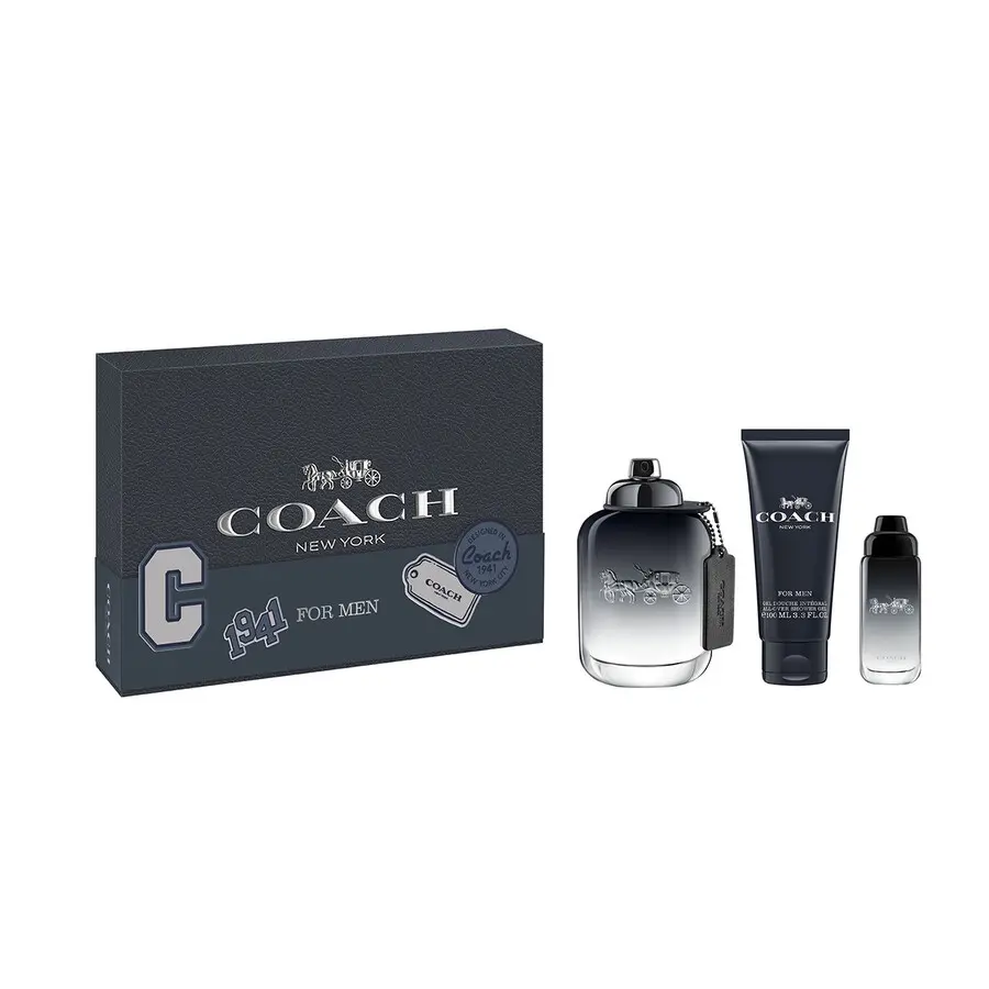 COACH MEN SET EDT 100ML+EDT 15ML+SG 100ML