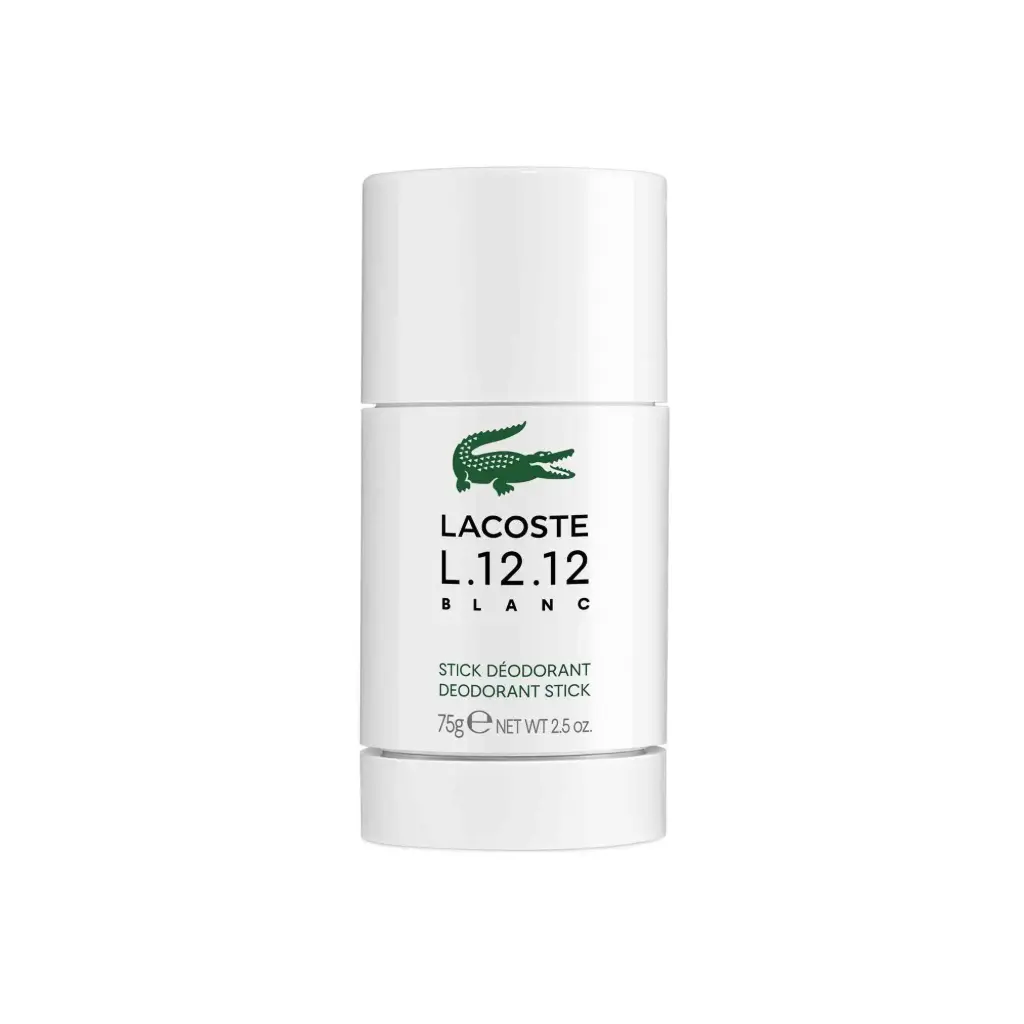 LACOSTE L1212 BLANC MEN STICK 75GM