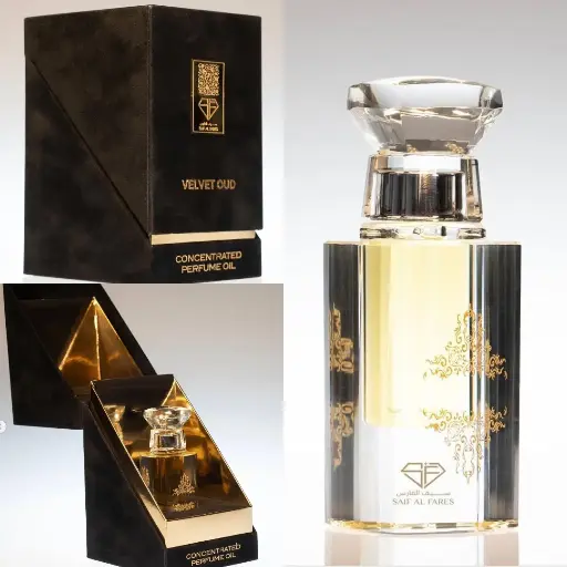 [6294019024629] AL FARES ATTAR VELVET OUD 8 ML