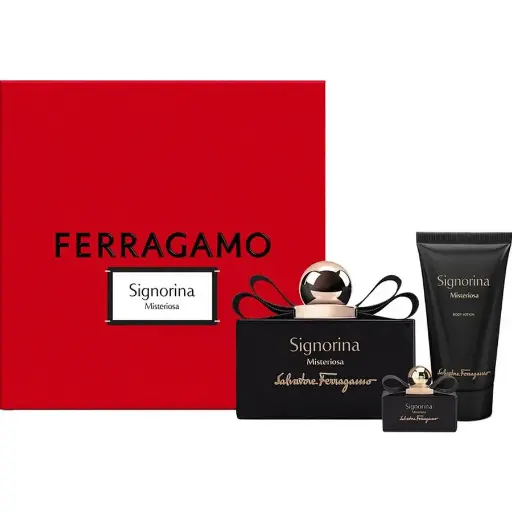 [8052464896288] FERRAGAMO SIGNORINA MISTERIOSA WOMEN EDP SET 