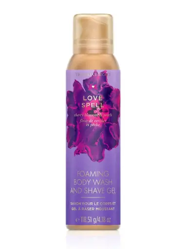 [0667534116050] VICTORIA SECRET LOVE SPELL FOAMNG BODY WASH 125ML