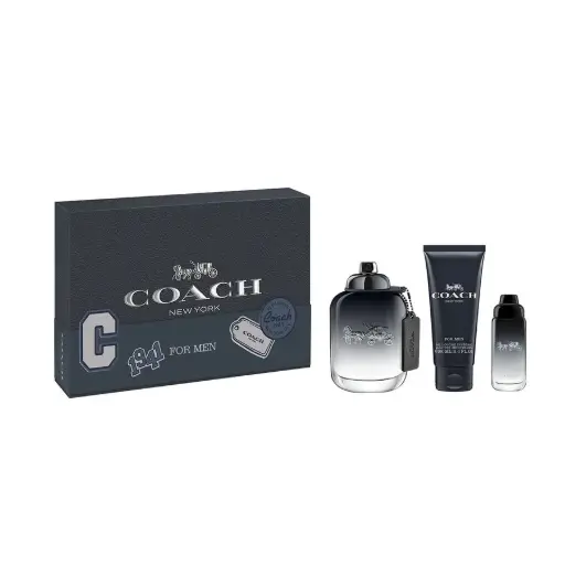 [3386460157124] COACH MEN SET EDT 100ML+EDT 15ML+SG 100ML