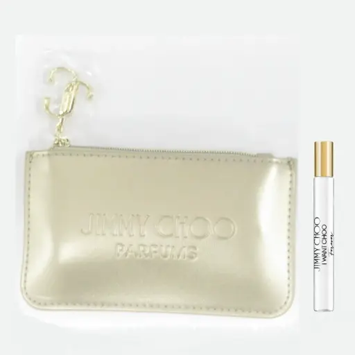 [3386460140102] JIMMY CHOO I WANT CHOO FOREVER WOMEN EDP 7.5ML MINI+PURSE